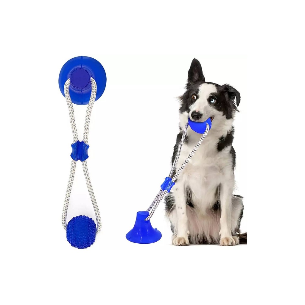 JUGUETE PARA MASCOTA PELOTA CON CHUPON