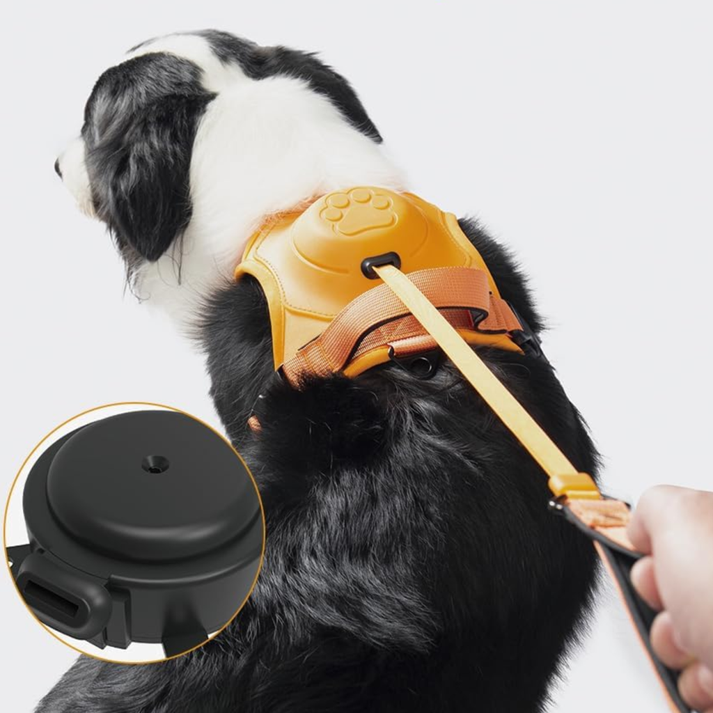 ARNES PARA PERROS 2 EN 1 NARANJA TALLA XL