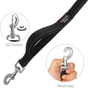 CORREA FLEXIBLE NEGRA / 85-115CM