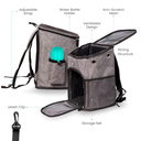 MOCHILA PARA CARGAR MASCOTA / GRIS