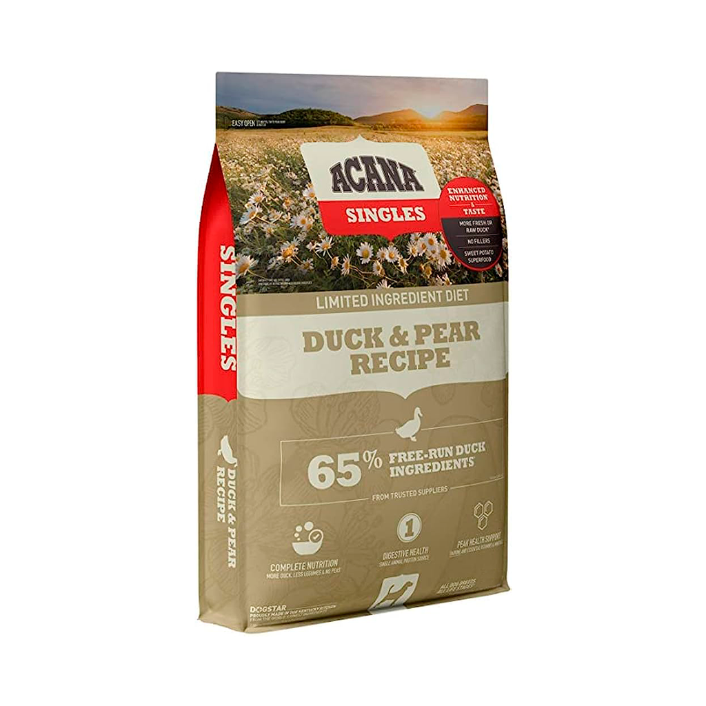 ACANA DOG SINGLE DUCK & PEAR DOG  4.5LBS(2KG)