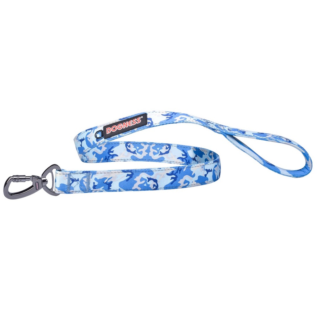 CAMO BLUE LEASH M/S DOGNESS