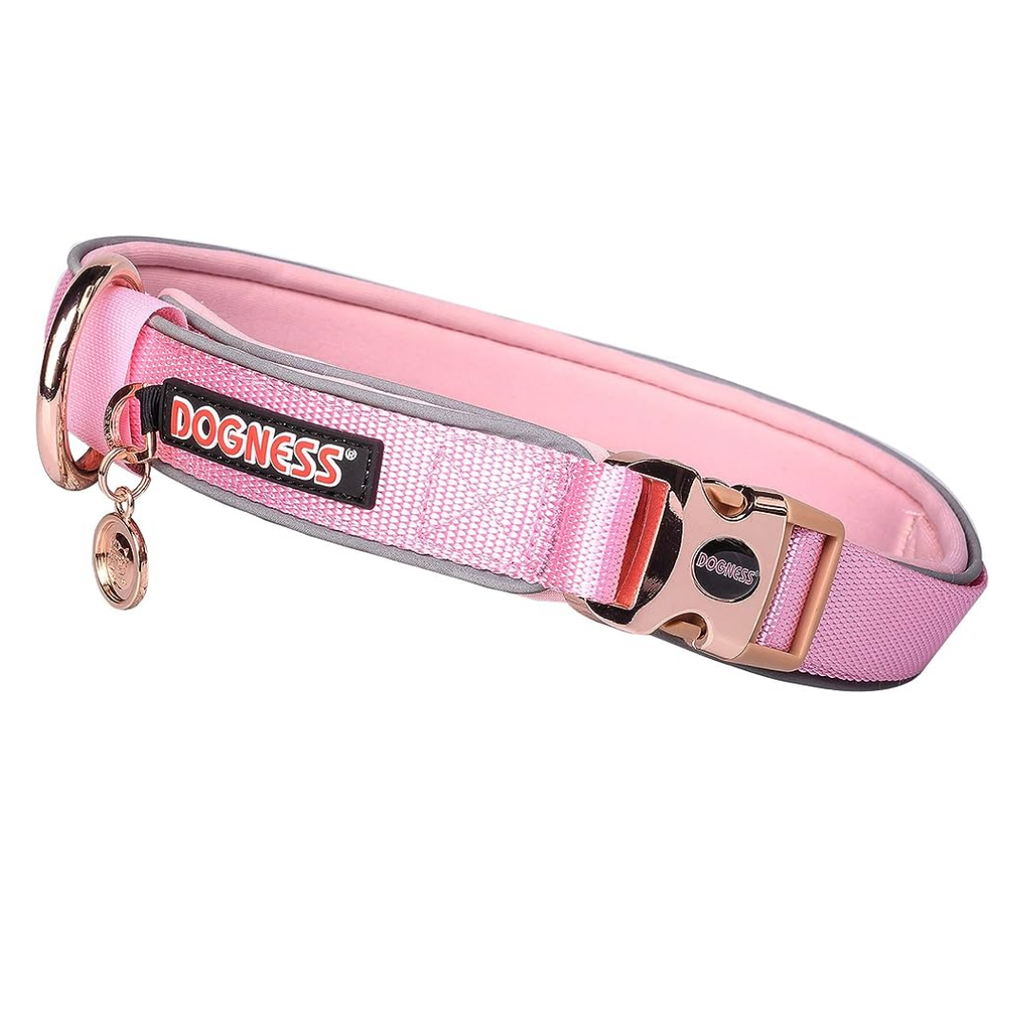 CLASSIC PINK COLLAR M/L DOGNESS