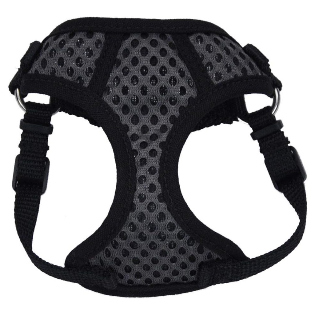 COASTAL HARNESS ADJUSTABLE  BLACK 06384GYB3XS