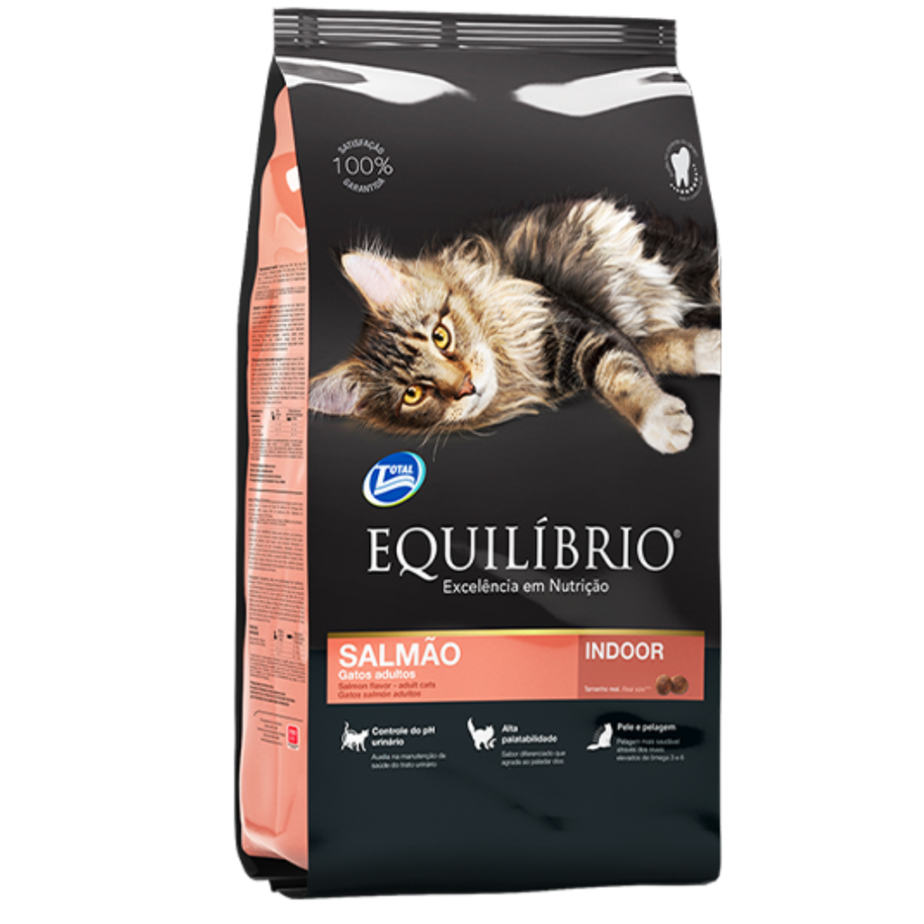 EQUILIBRIO GATO SALMON INDOOR ADULTO