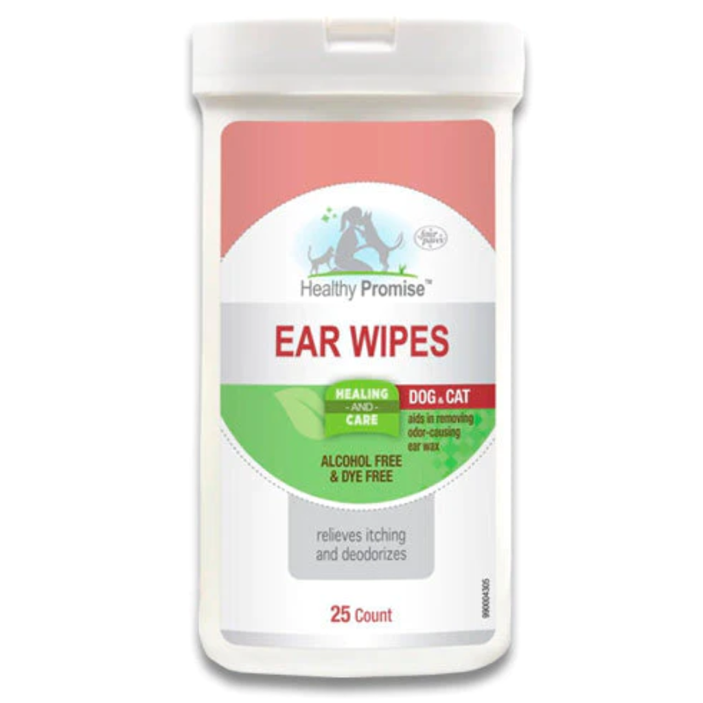 FOUR PAWS EAR WIPES FOR DOGS & CATS 25CT 100541985