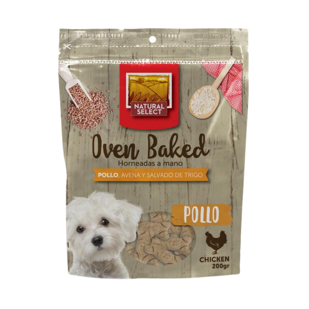 GALLETA NATURAL SELECT POLLO 200GR