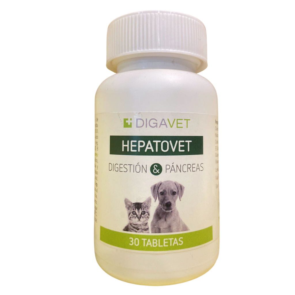 Hepatovet Frasco X 30 tabletas