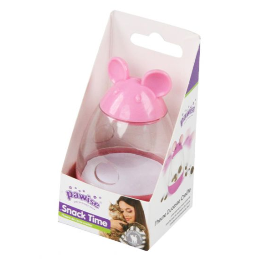 JUGUETE DISPENSADOR DE TREATS PARA GATO