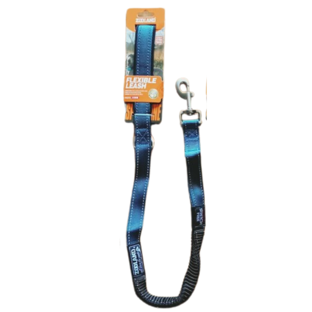 CORREA FLEXIBLE AZUL NEON ENTRENAMIENTO 85-115CM
