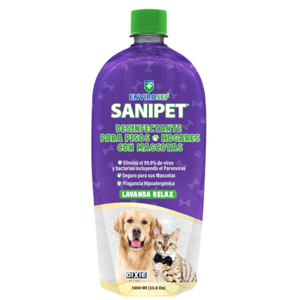 SANIPET/DESINFECTANTE PARA PISO/ OLOR LAVANDA RELAX