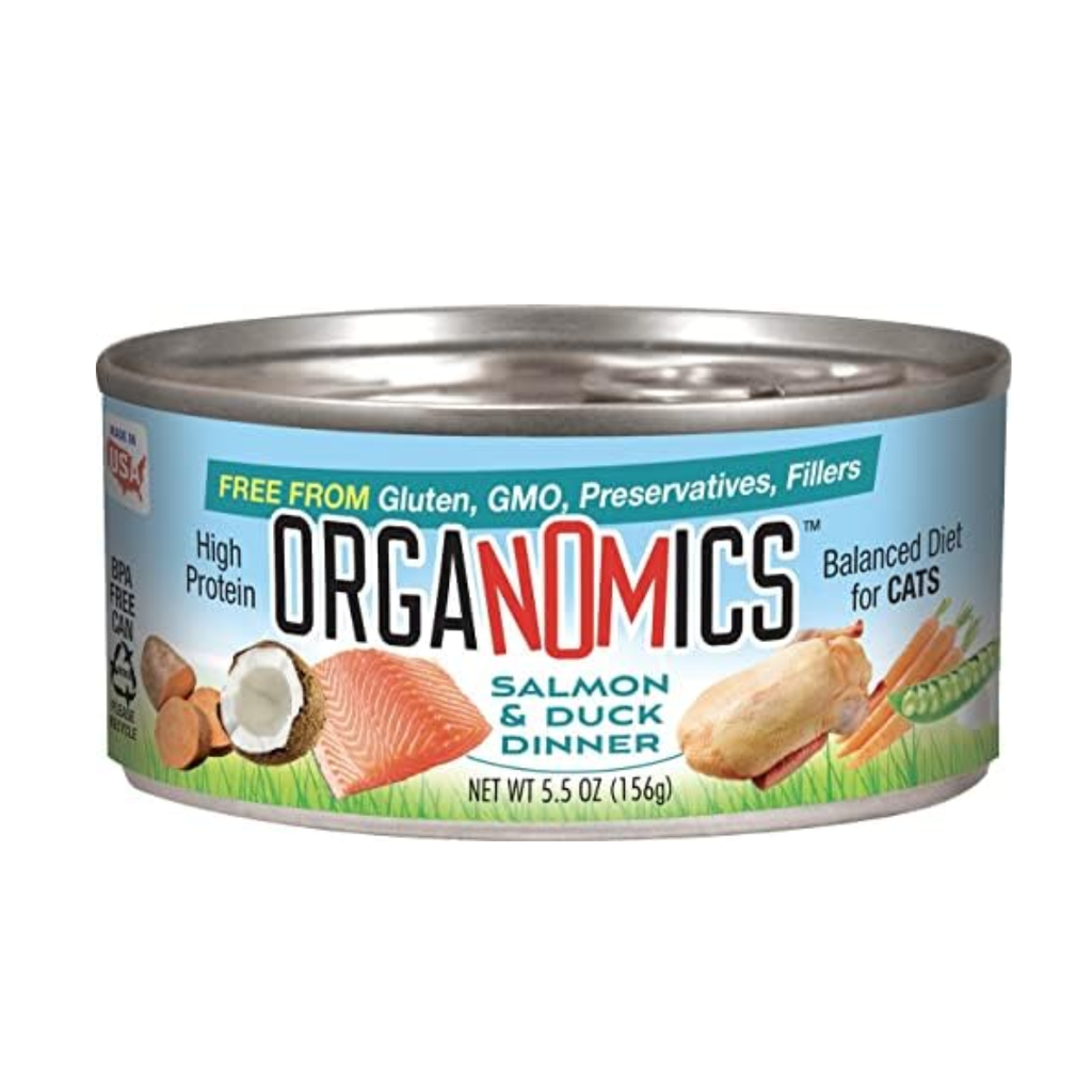 ORGANOMICS SALMON & DUCK DINNER FOR CATS (copia)