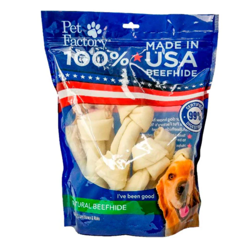 PET FACTORY BEEFHIDE MED/10 UNIDADES