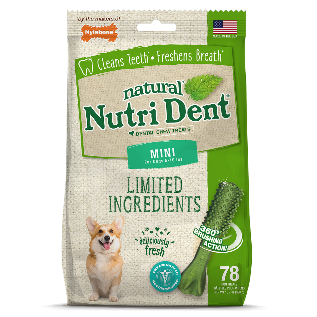 NYLABONE NUTRI DENT/  FRESH / MINI  /PACK DE 78 UNIDADES