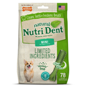 NYLABONE NUTRI DENT/  FRESH / MINI  /PACK DE 78 UNIDADES