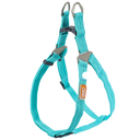 JUEGO DE ARNÉS CON CORREA TIPO CORDÓN /VERDE AQUA / TALLA S