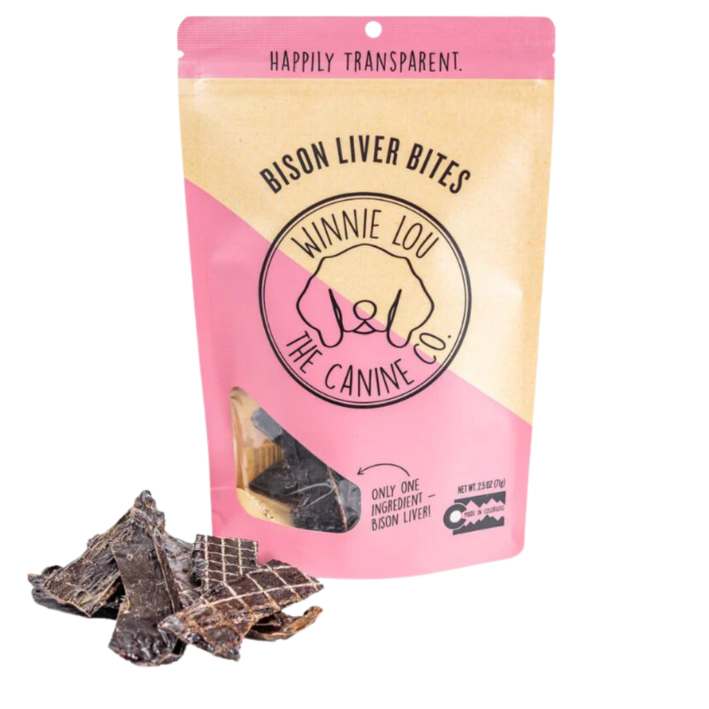 WINNIE LOU / BISON LIVER BITES / 2.5OZ