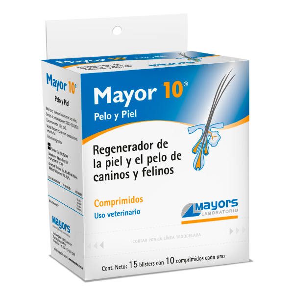 MAYOR 10 PELO Y PIEL X UNIDAD DE PASTILLA