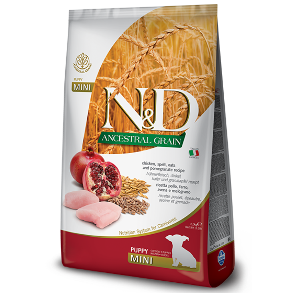 N&D ANCESTRAL CAN POLLO PUPPY MINI 2.5KG