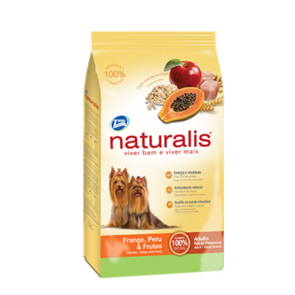 NATURALIS ADULTO RAZAS PEQUENAS FRUTAS 2KG (4.4LB)