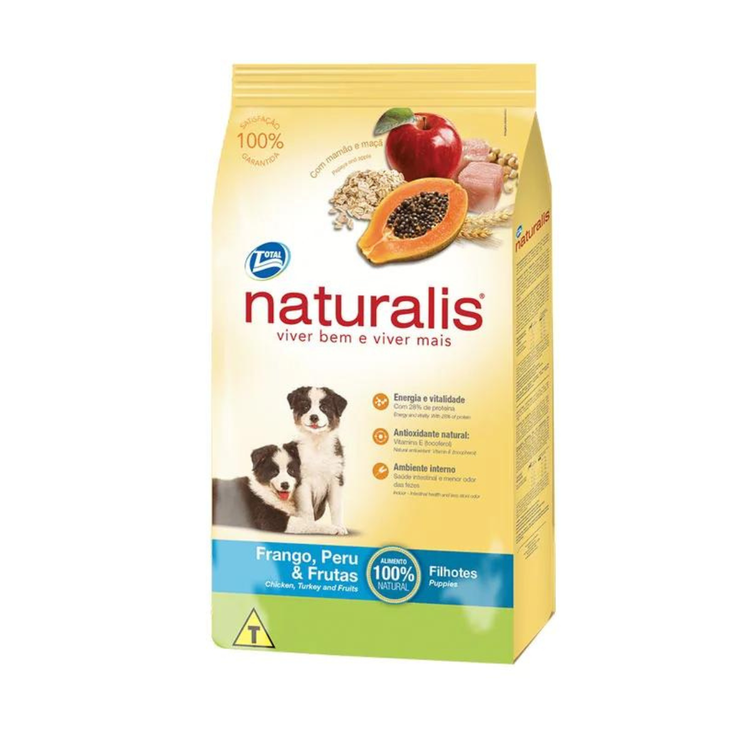 NATURALIS PUPPIES FRUTAS 2KG( 4.4LB)