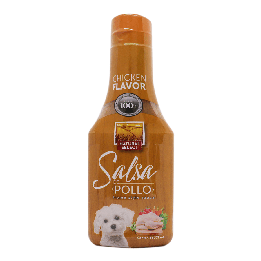 SALSA CASERA CON SABOR A POLLO 375ML