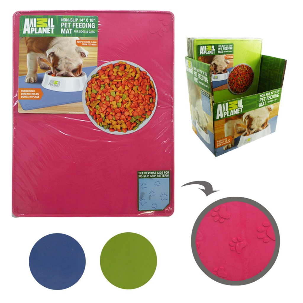 TAPETE P/ PLATO DE MASCOTA 35.5X46CM