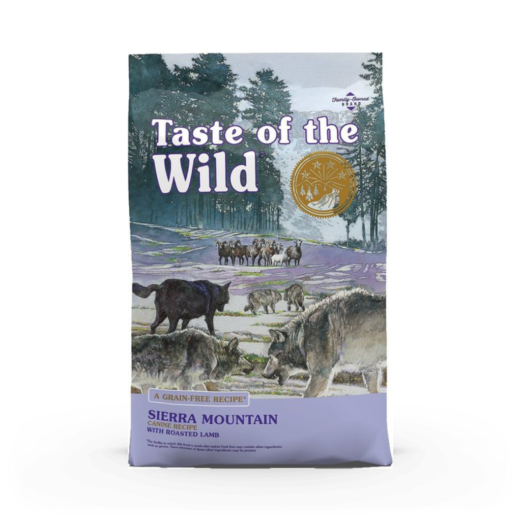 Taste of the Wild Sierra Mountain with Roasted Lamb