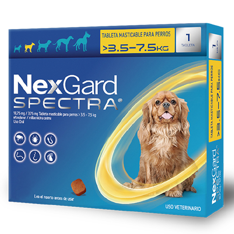 NEXGARD SPECTRA S 3.5-7.5KG