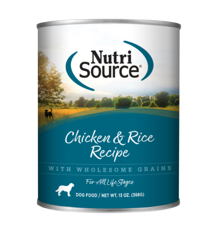 CHICKEN & RICE FORMULA DOG CAN