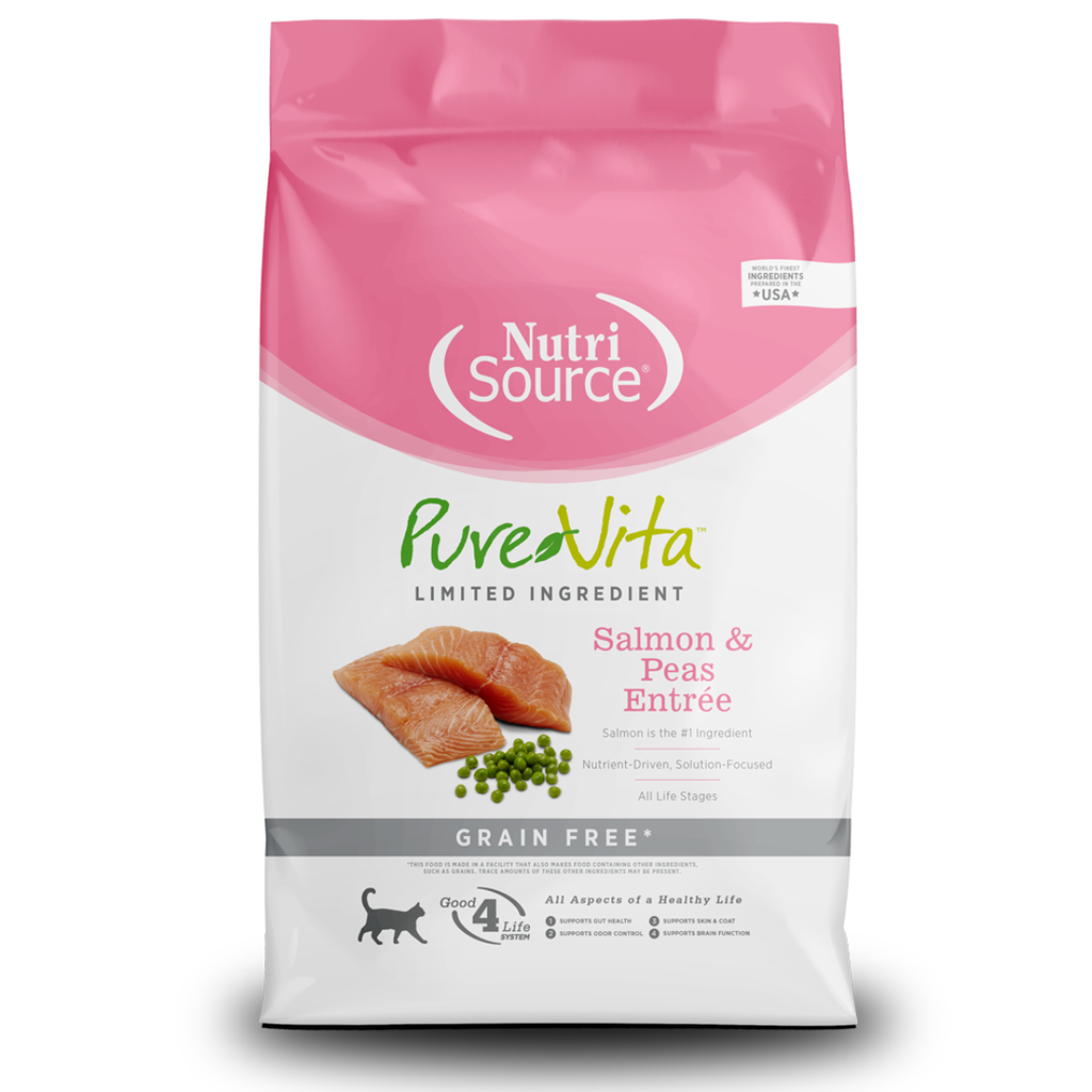 PURE VITA SALMON & PEAS CAT
