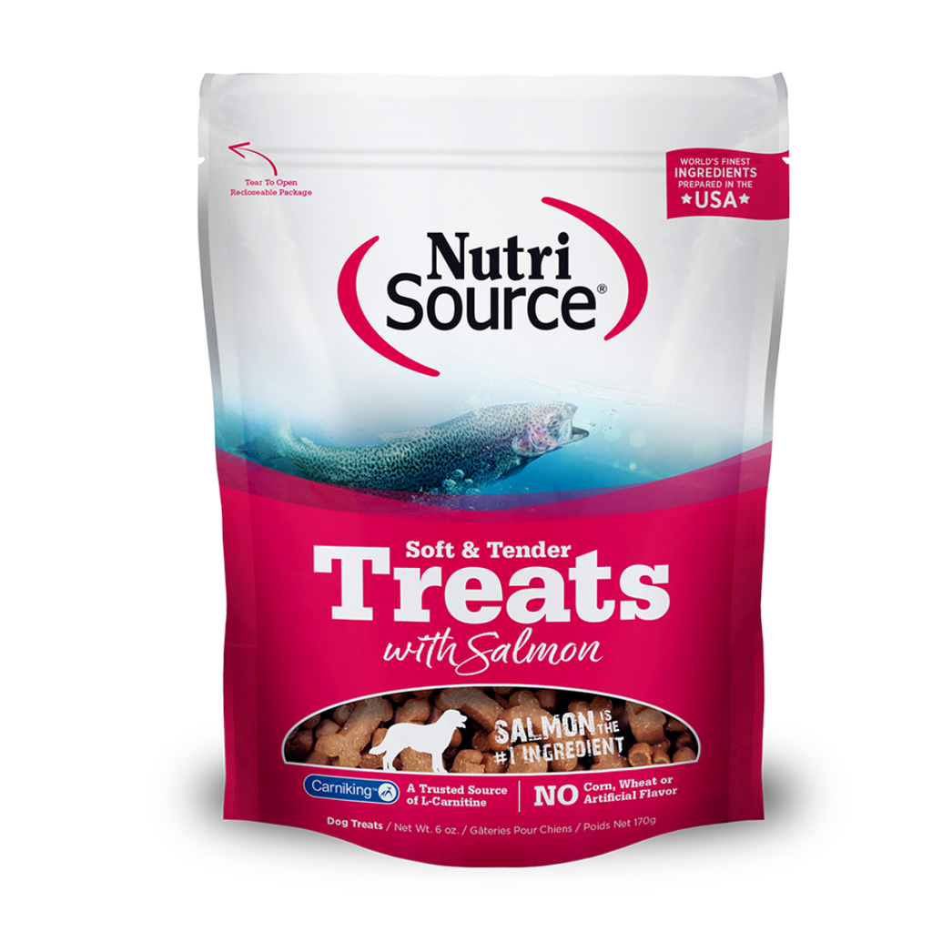 SOFT TENDER DOG TREATS SALMON