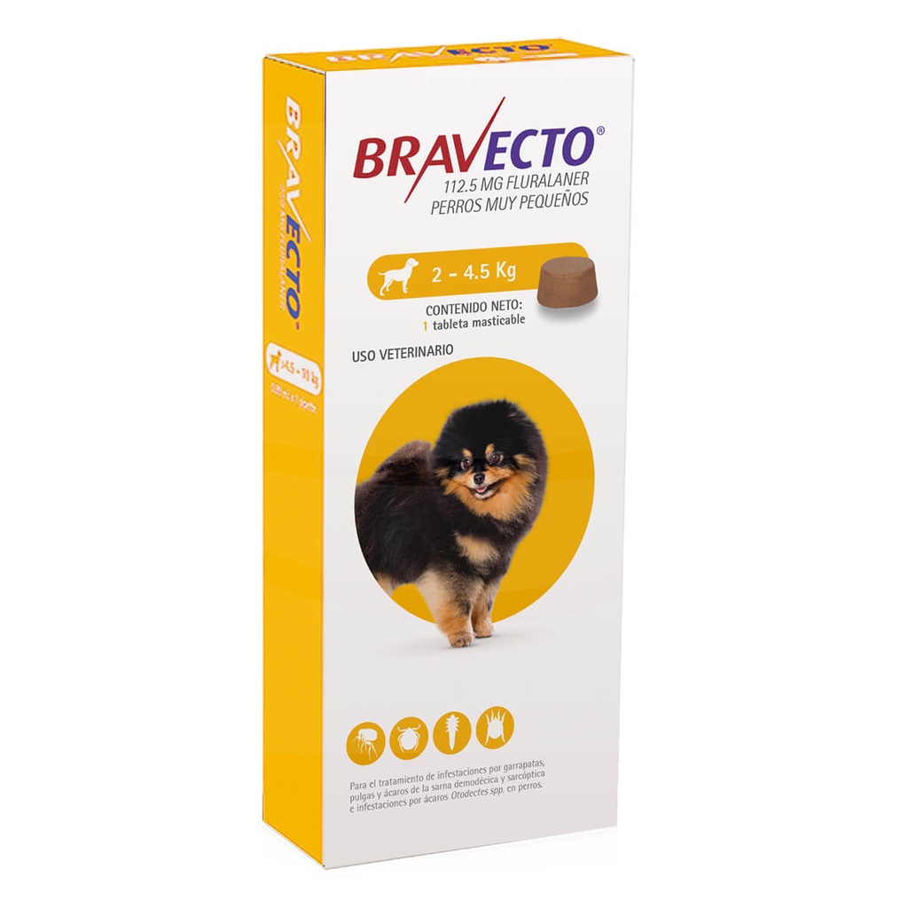 BRAVECTO/2-4.5 KG 112.5MG
