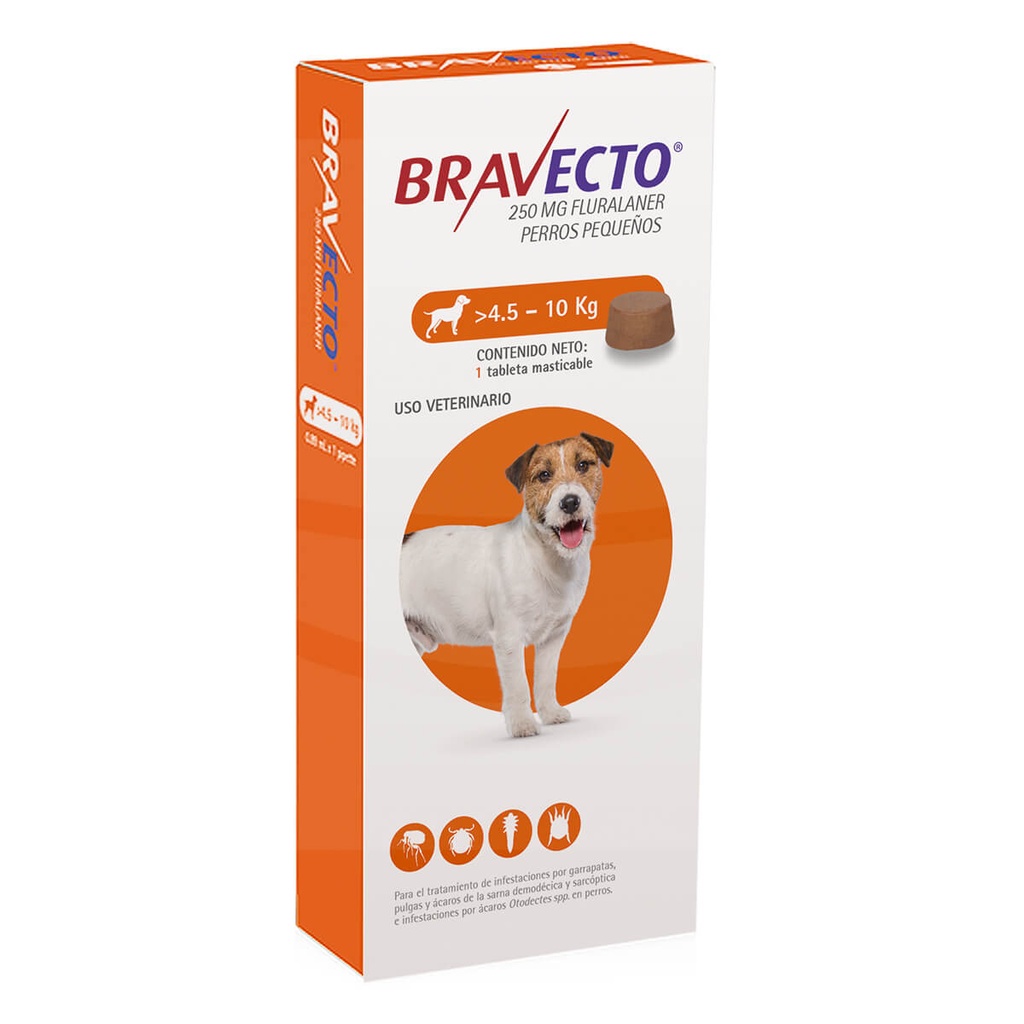 BRAVECTO/4.5-10KG 250MG