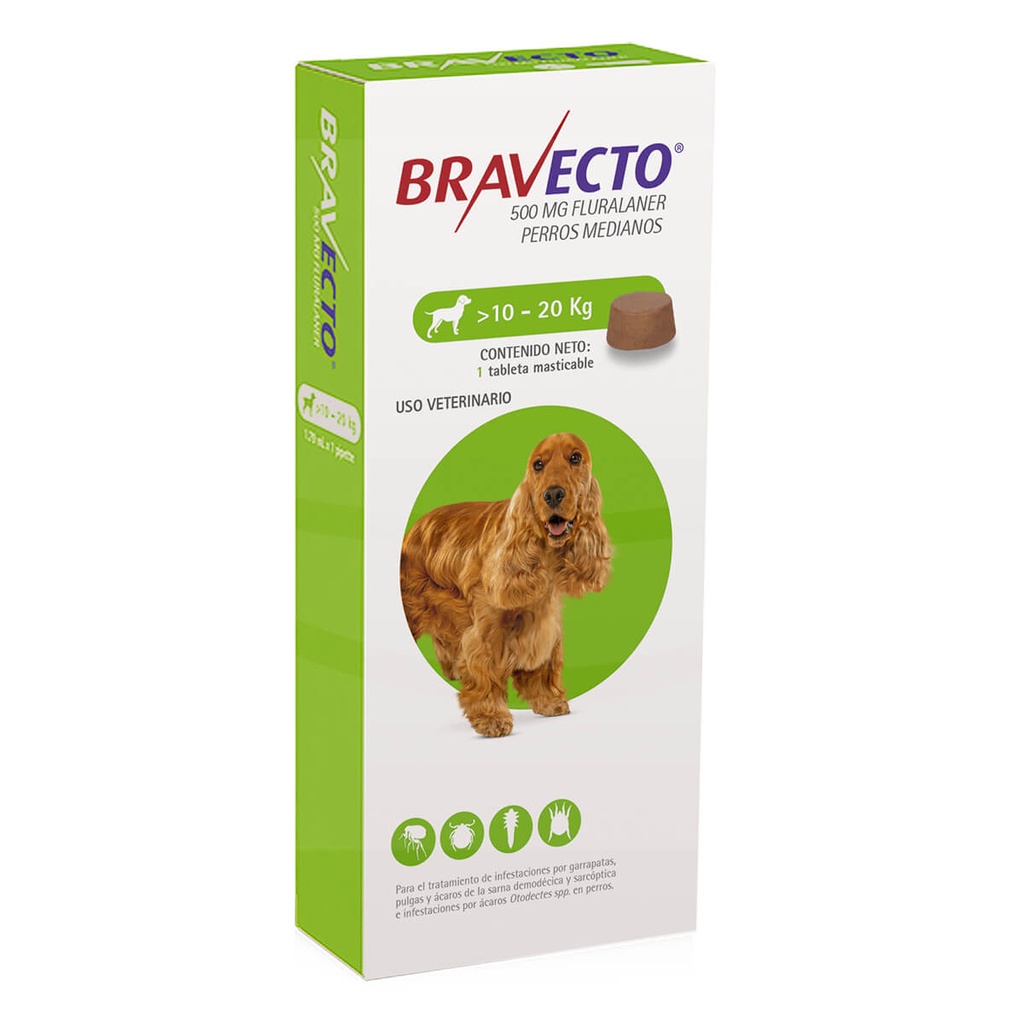 BRAVECTO/10-20KG 500MG