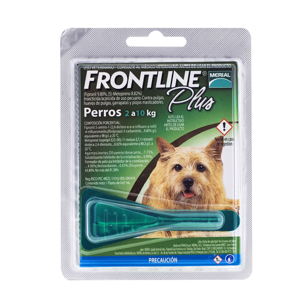 FRONTLINE PLUS DOG 0-10KG 0.67ML