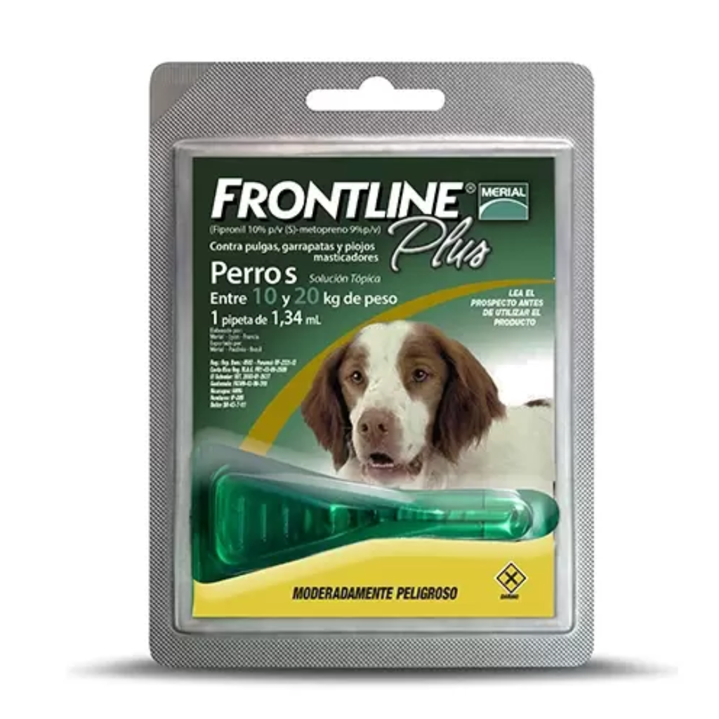 FRONTLINE PLUS DOG 10-20KG 1.34ML