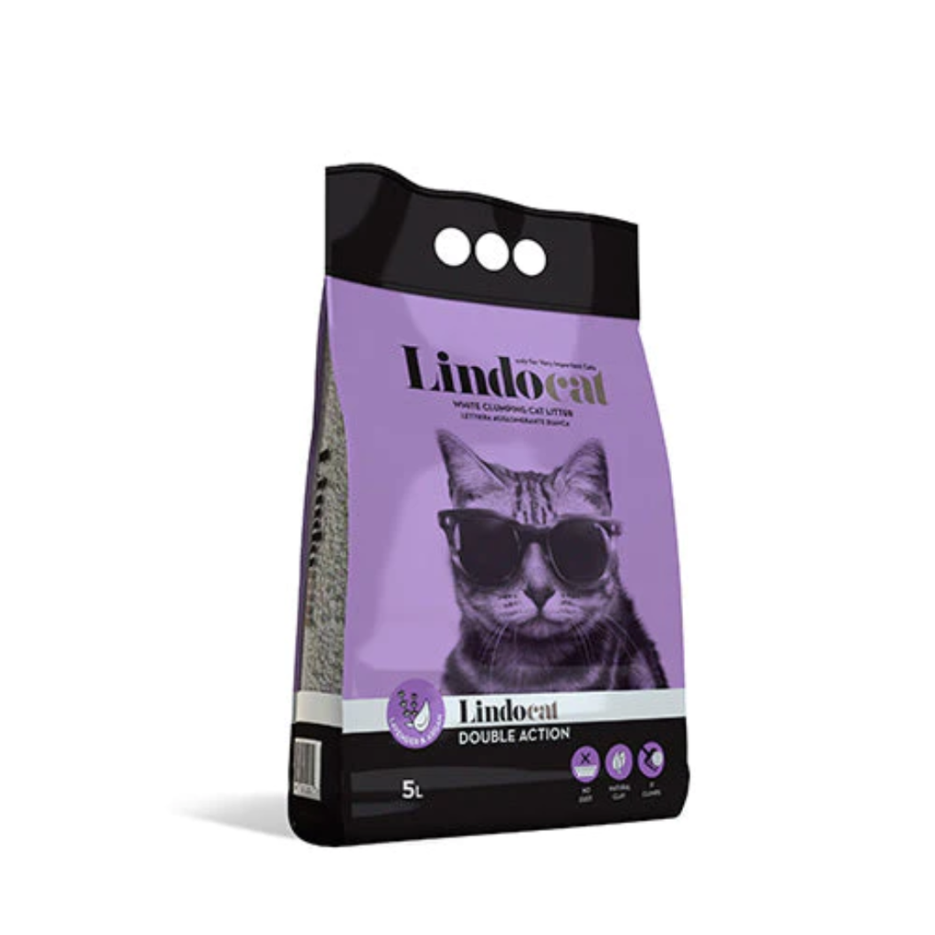 LINDO CAT LAVANDA & ARGAN 5LB
