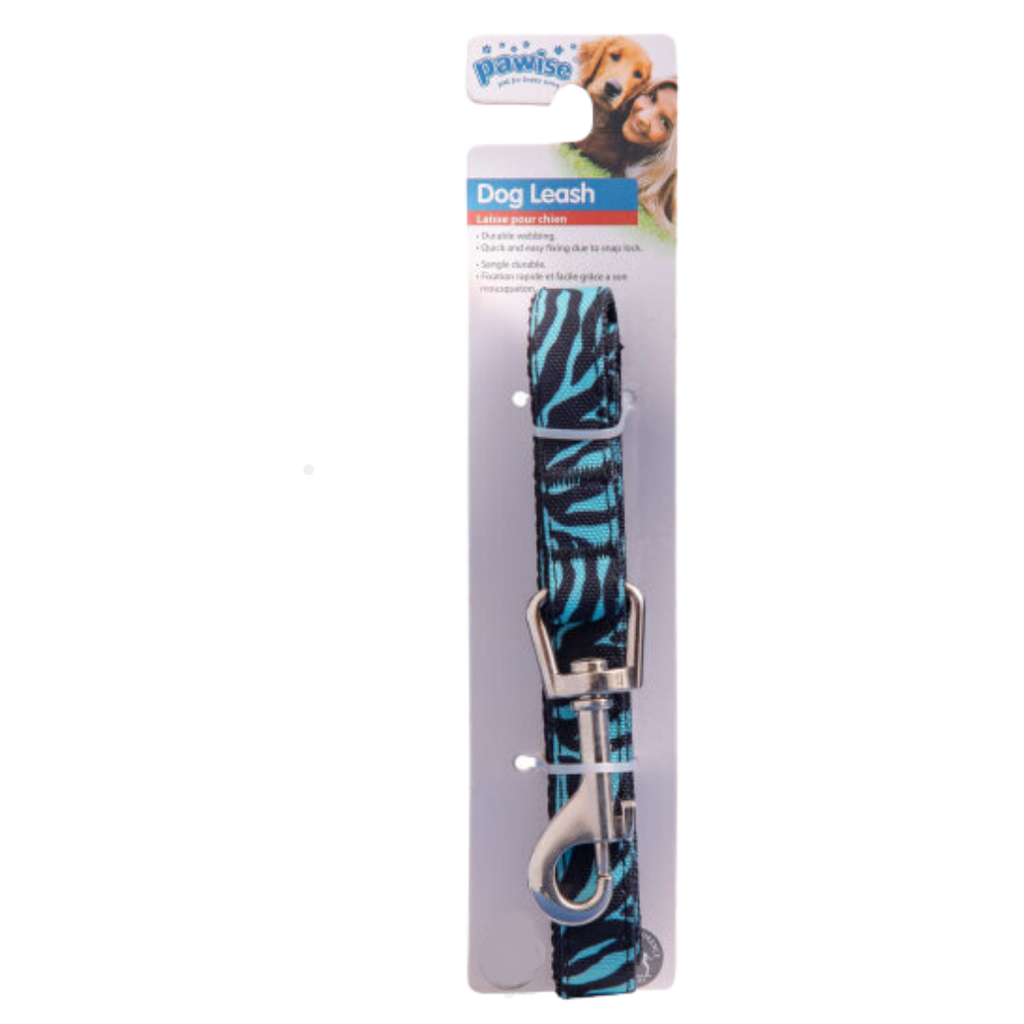 CORREA PARA PERRO DISEÑO ZEBRA M 120CM
