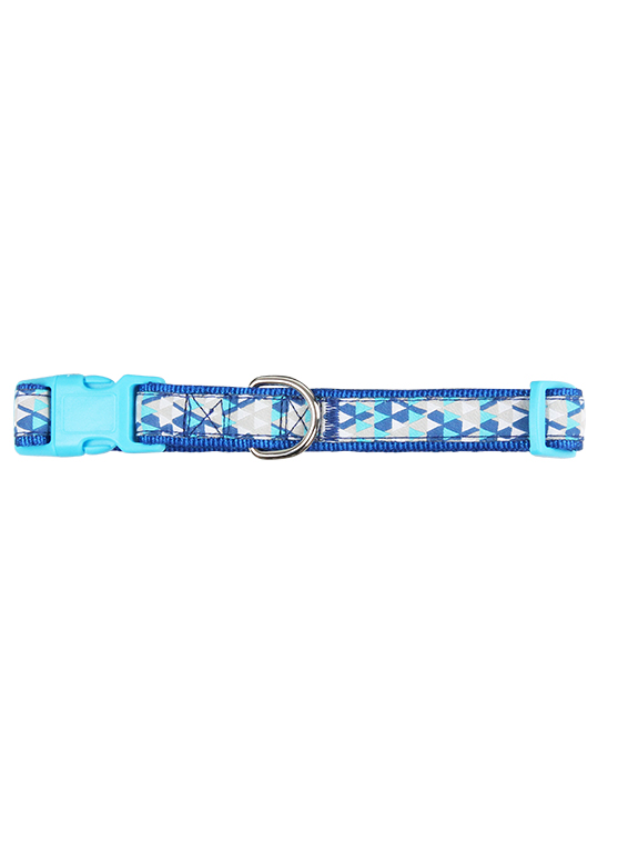COLLAR PARA PERRO AZUL M