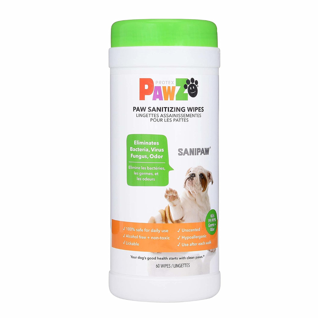 PAWZ SANIPAW WIPES 60WIPES