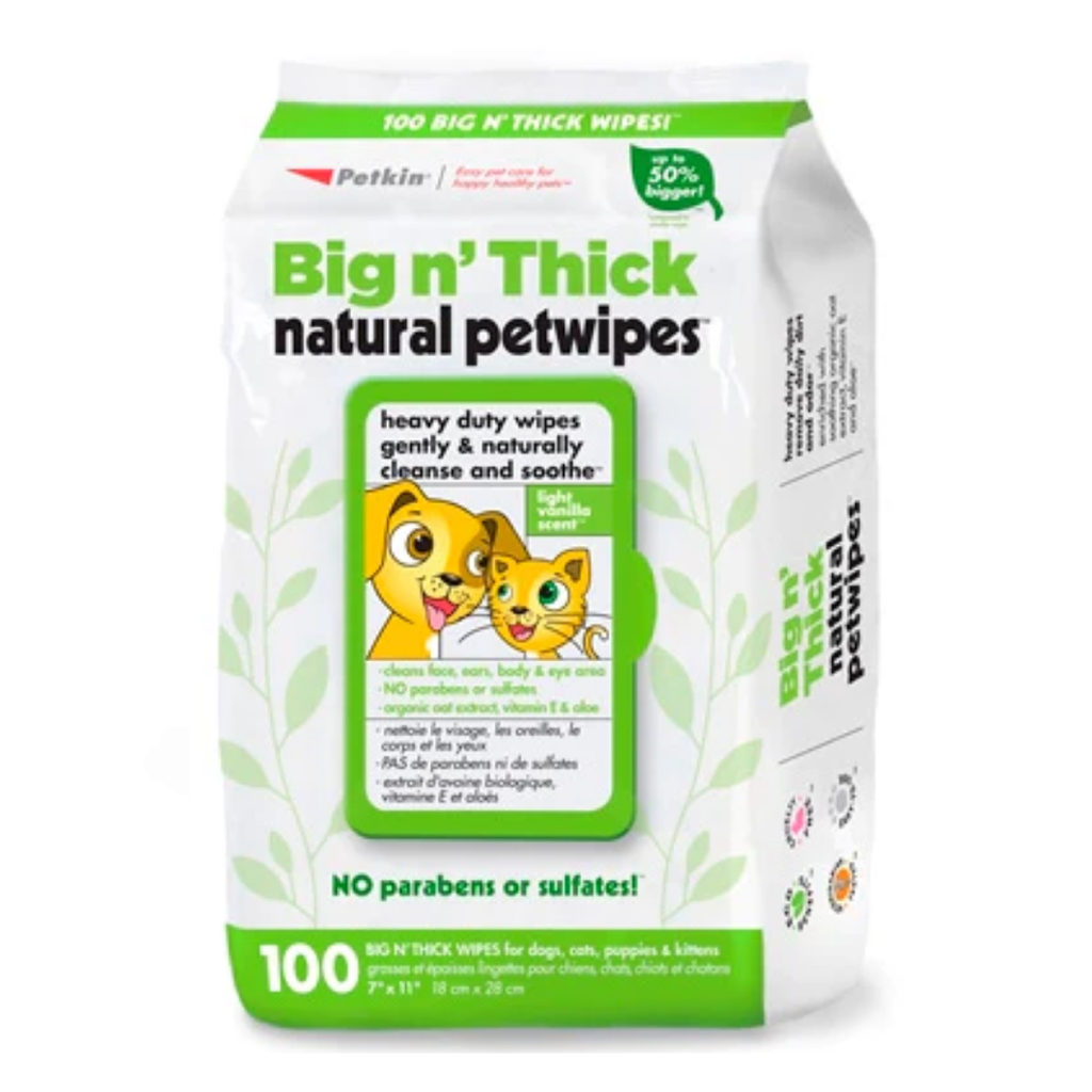 NATURAL WIPES NATURAL 100CT
