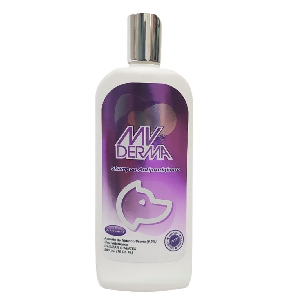 MV DERMA MORADO SHAMPOO ANTIPRURIGINOSO 16OZ