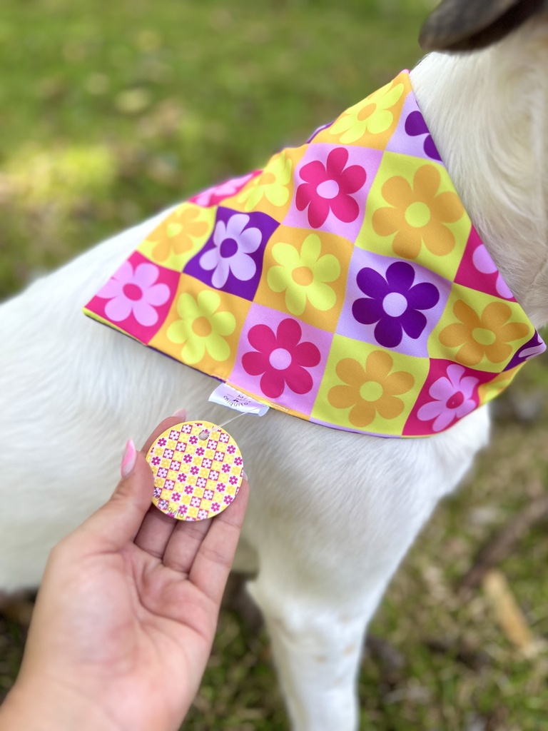 BANDANA FLORES L-XL