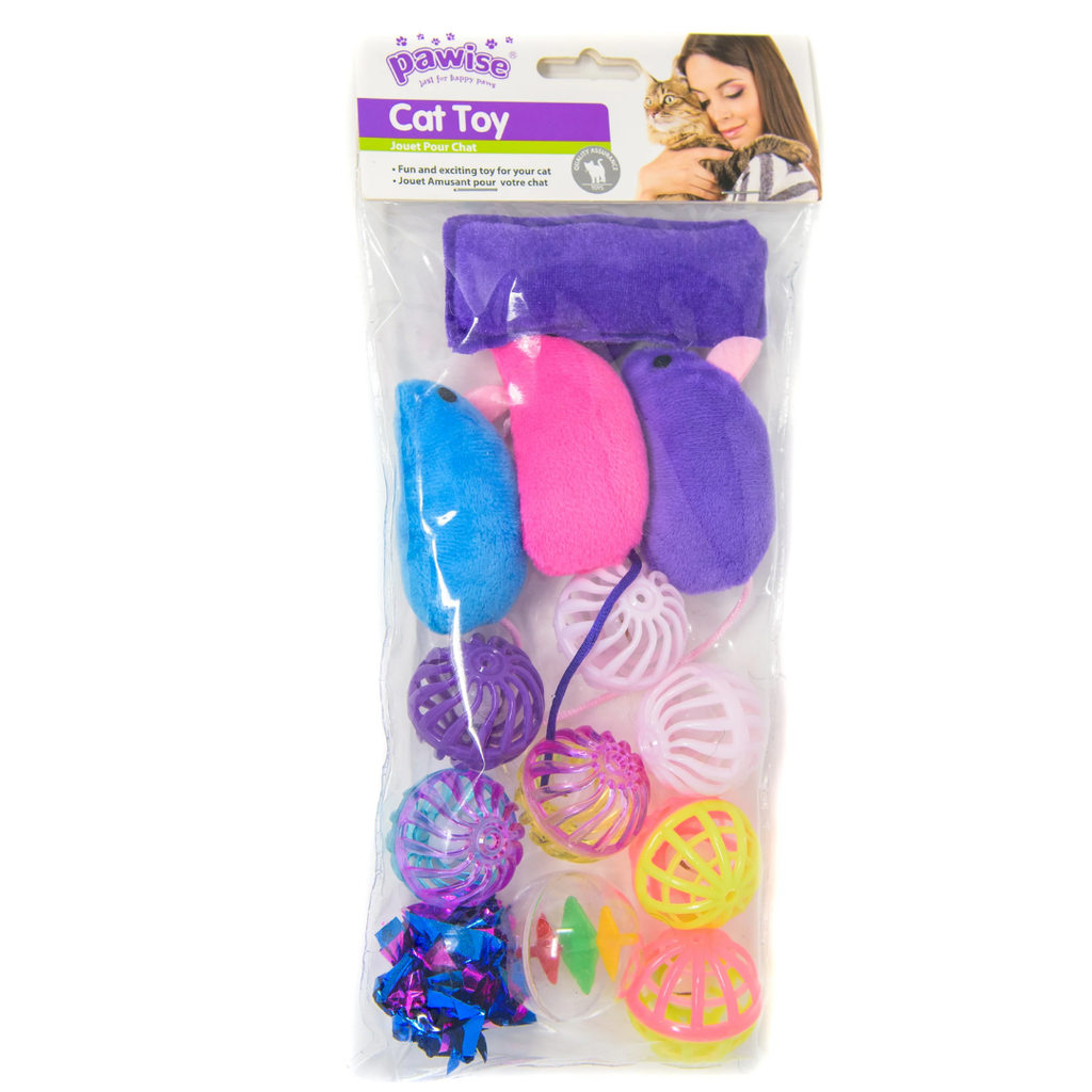 JUGUETE PARA GATO MULTI PACK 13PCS