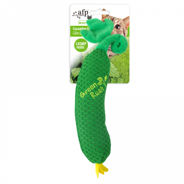 JUGUETE PARA GATO ZUCCHINI CON CATNIP