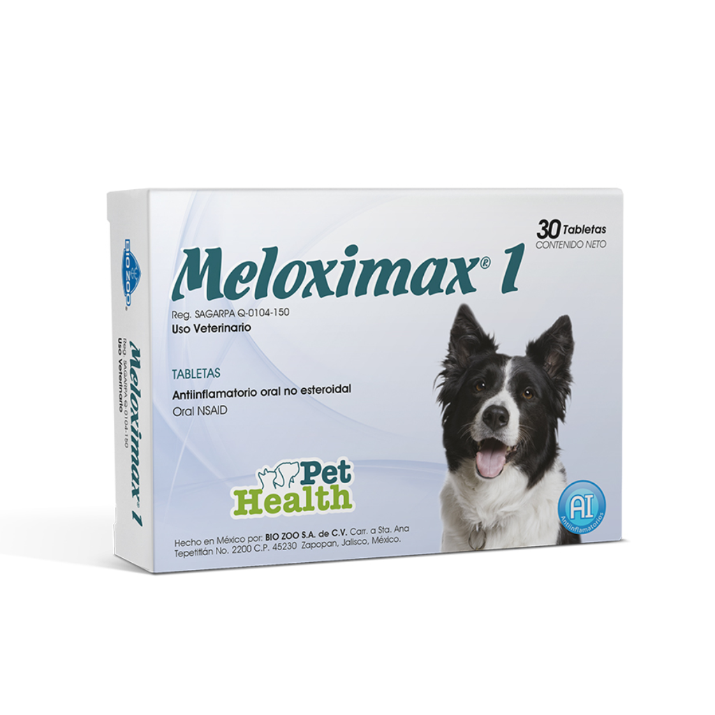 MELOXIMAX 1MG POR PASTILLA