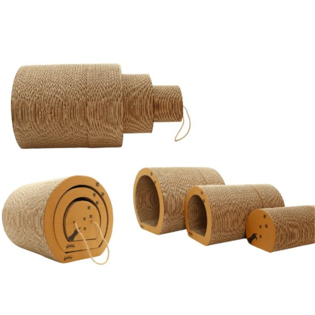 RASCADOR PARA GATO 3 PIEZAS
