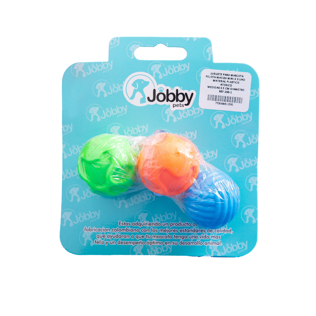 PELOTAS MINI X3