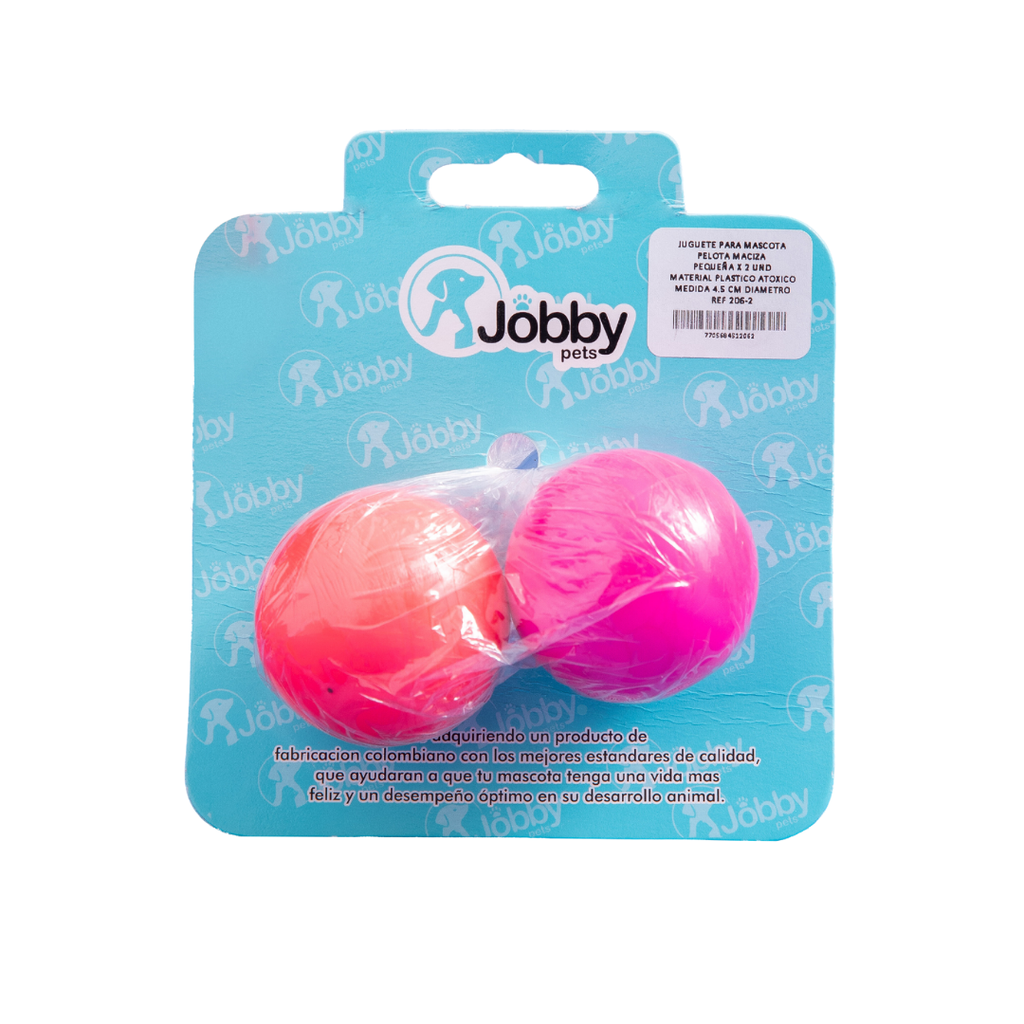 PELOTA MACIZA X2 PEQUEÑA